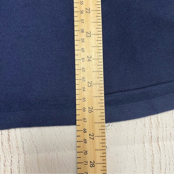 Lilly Pulitzer Navy and Gray Striped Top 3/4 sleeve small - Picture 12 of 12